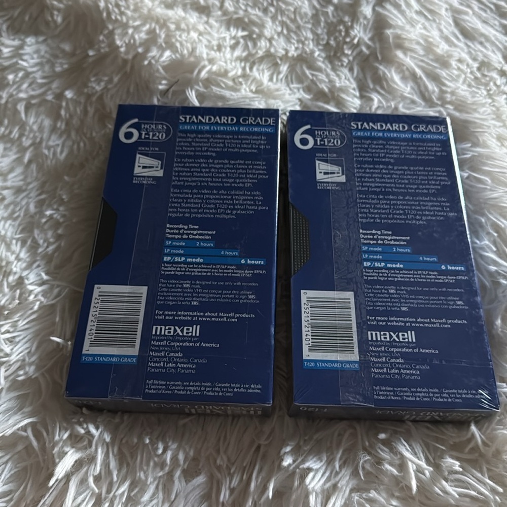2 blank tapes! - Picture 2 of 2